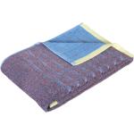 Przecenione Niebieskofioletowe Ręczniki kąpielowe w paski marki Hübsch w rozmiarze 70x140 cm - Zrównoważony rozwój 