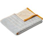 Przecenione Pomarańczowe Ręczniki w paski marki Hübsch w rozmiarze 50x100 cm - Zrównoważony rozwój 