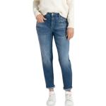 Niebieskie Jeansy rurki damskie dżinsowe marki MAC w rozmiarze XS 
