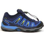 Niebieskie Sneakersy dla dzieci z Goretexu marki Salomon X Ultra w rozmiarze 34 