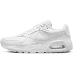 Białe Sneakersy sznurowane dla chłopców w stylu retro marki Nike Air Max SC w rozmiarze 37,5 