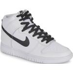 Białe Wysokie sneakersy męskie w stylu retro marki Nike Dunk w rozmiarze 47 - wysokość obcasa od 3cm do 5cm 