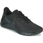 Przecenione Czarne Buty sportowe męskie sportowe marki Nike Essentials w rozmiarze 43 - wysokość obcasa do 3cm 