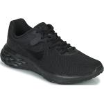 Czarne Buty sportowe męskie sportowe syntetyczne marki Nike Revolution 6 w rozmiarze 46 - wysokość obcasa do 3cm 