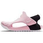 Różowe Kapcie na rzepy dla chłopców amortyzujące Rzepy marki Nike Sunray Protect w rozmiarze 35 
