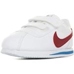 Białe Buty do biegania dla dzieci sportowe z zamszu marki Nike Varsity w rozmiarze 23,5 