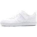 Białe Buty turystyczne dla chłopców w stylu retro marki Nike Court Borough w rozmiarze 39 