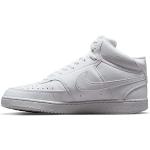 Białe Buty do koszykówki męskie sportowe marki Nike Court Vision w rozmiarze 44 