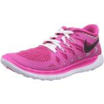 Różowe Buty do biegania terenowe dla dziewczynek marki Nike Free 5.0 