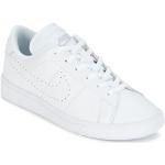 Białe Buty do tenisa dla chłopców marki Nike 