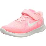 Różowe Buty do biegania dla dzieci sportowe marki Nike Free Run w rozmiarze 28,5 
