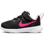 Nike Uniseks - Dzieci Nike Revolution 6 Sneakersy, Black/Hyper Pink Foam, 23.5 EU