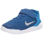 Niebieskie Wysokie sneakersy dla dzieci sportowe marki Nike Free Run w rozmiarze 23,5 