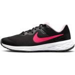 Nike Chłopcy Revolution 6 Nn (Gs) Buty, Czarny/Różowy, 37.5 EU