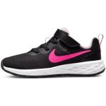 Nike Dzieci - Uniseks Revolution 6 Nn (Psv) Sneakersy, Black Hyper Pink Foam, 28,5 EU