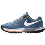 Niebieskie Buty do biegania terenowe damskie oddychające marki Nike Zoom Terra Kiger 7 