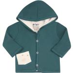 Zielone Bluzy dziecięce z kapturem dla niemowląt w rozmiarze 56 - Zrównoważony rozwój - wiek: 0-6 miesięcy 