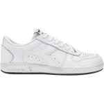 Białe Niskie sneakersy męskie na wiosnę marki Diadora Magic w rozmiarze 40 