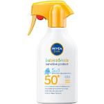 Nivea Spray przeciwsłoneczny dla dzieci z pompką SPF 50+Sun Sensitiv e Kids i 270 ml