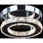Szare Lampy wiszące w nowoczesnym stylu kryształowe - gwint żarówki: E27 