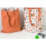 Różowe Ekologiczne torby na zakupy damskie 
