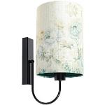 Zielone Kinkiety & Lampy ścienne z motywem kwiatów w nowoczesnym stylu - gwint żarówki: E27 