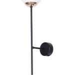 Czarne Kinkiety & Lampy ścienne w nowoczesnym stylu - gwint żarówki: E14 