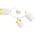 Przecenione Białe Lampy sufitowe z kloszem w nowoczesnym stylu marki Qazqa - gwint żarówki: E14 