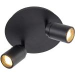 Przecenione Czarne Lampy w nowoczesnym stylu marki Qazqa - gwint żarówki: GU10 
