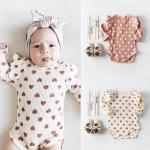 Różowe Body dziecięce dla niemowląt bawełniane - wiek: 6-12 miesięcy 