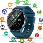 Nowy inteligentny zegarek ZL02D kobiety mężczyźni Sport Fitness Smartwatch wodoodporny monitor pracy serca podczas snu zegarki Bluetooth dla ios Android