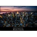 Plakaty urbanistyczne z motywem Nowego Jorku z płyty MDF marki Empireposter 