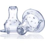Butelkowe Smoczki silikonowe - 2 sztuki marki Nûby - wiek: 0-6 miesięcy 
