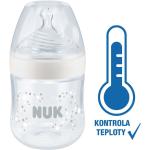 Nuk butelka z kontrolą temperatury Nature Sense, 150ml, biała