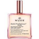 Przecenione Olejki do mycia twarzy arganowe damskie 50 ml pobudzające do wszystkich rodzajów skóry marki Nuxe Huile Prodigieuse francuskie 