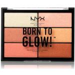 NYX Professional Makeup Born to Glow Paleta do makijażu 5.4 g