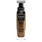 NYX Professional Makeup Can't Stop Won't Stop 24-Hour Foundation podkład w płynie 30 ml Nr. 15.9 - Warm Honey