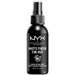 Przecenione Utrwalacze do makijażu w sprayu damskie matowe 60 ml lekko kryjące przyjazne zwierzętom marki Nyx Cosmetics Matte 