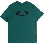Zielone Koszulki męskie z krótkimi rękawami w stylu casual marki Oakley w rozmiarze XL 