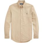 Beżowe Koszule męskie w stylu casual marki Ralph Lauren w rozmiarze XL 