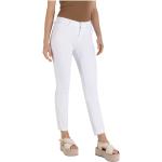 Białe Proste jeansy damskie dżinsowe marki MAC w rozmiarze XL 