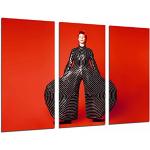 Obraz ścienny - David Bowie, słynne spodnie, czerw