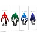 Obraz ścienny - Iron Man, Hulk, Captain America i
