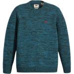 Niebieskie Swetry męskie eleganckie marki LEVI´S w rozmiarze L 
