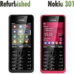 Odnowiony telefon komórkowy Nokia 301 Dual SIM Cards