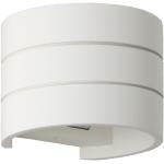 Białe Kinkiety & Lampy ścienne gładkie w nowoczesnym stylu ceramiczne - gwint żarówki: G9 