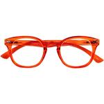 Okulary do czytania LOLLIPOP, pomarańczowe, +2,50 dpt.: okulary do czytania z techniką sprężynową, grubość: +2,50 dpt. (dostępne w innych kolorach/grubościach)