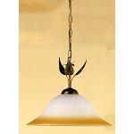 Ciemnobrązowe Lampy wiszące w stylu rustykalnym metalowe - gwint żarówki: E27 