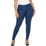 Niebieskie Jeansy rurki damskie Skinny fit marki ONLY w rozmiarze XL 