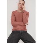 Only & Sons Sweter bawełniany męski kolor różowy